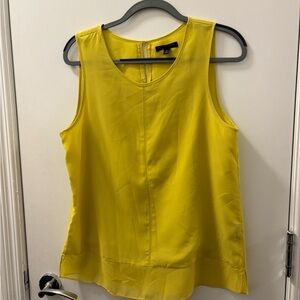 Banana Republic Vibrant Yellow Sleeveless Blouse